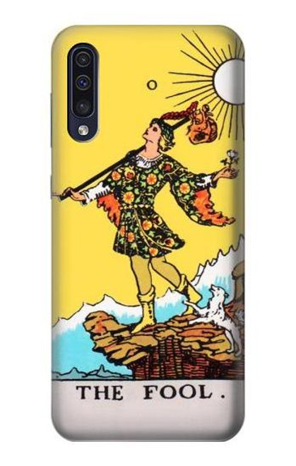 W2810 Tarot Card The Fool Hard Case and Leather Flip Case For Samsung Galaxy A50