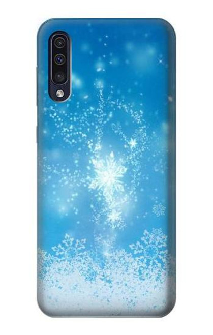 W2923 Frozen Snow Spell Magic Hard Case and Leather Flip Case For Samsung Galaxy A50