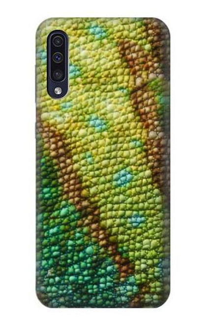 W3057 Lizard Skin Graphic Printed Hard Case and Leather Flip Case For Samsung Galaxy A50