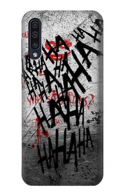 W3073 Joker Hahaha Blood Splash Hard Case and Leather Flip Case For Samsung Galaxy A50