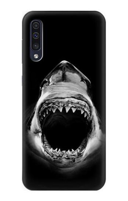 W3100 Great White Shark Hard Case and Leather Flip Case For Samsung Galaxy A50