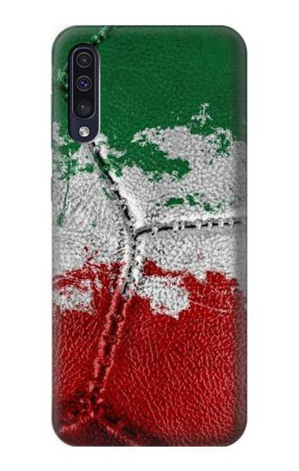 W3318 Italy Flag Vintage Football Graphic Hard Case and Leather Flip Case For Samsung Galaxy A50