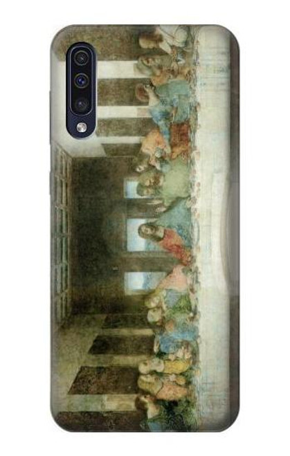 W0173 Leonardo DaVinci The Last Supper Hard Case and Leather Flip Case For Samsung Galaxy A70