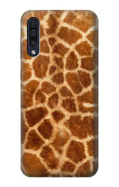 W0422 Giraffe Skin Hard Case and Leather Flip Case For Samsung Galaxy A70