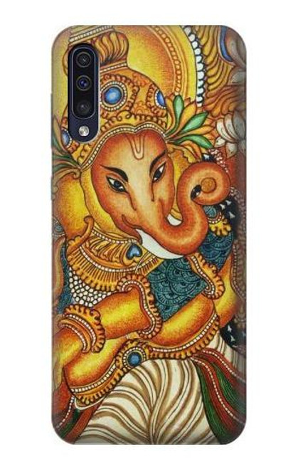 W0440 Hindu God Ganesha Hard Case and Leather Flip Case For Samsung Galaxy A70