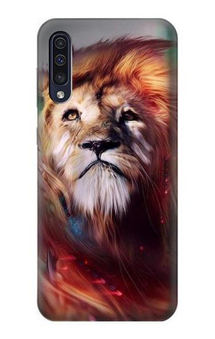 W0691 Leo Paint Hard Case and Leather Flip Case For Samsung Galaxy A70