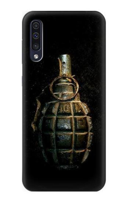 W0881 Hand Grenade Hard Case and Leather Flip Case For Samsung Galaxy A70