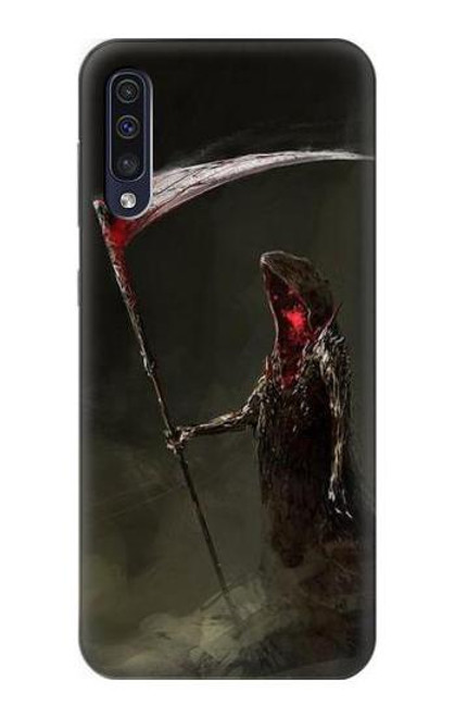 W1319 Grim Reaper Death Scythe Hard Case and Leather Flip Case For Samsung Galaxy A70