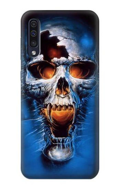 W1462 Vampire Skull Hard Case and Leather Flip Case For Samsung Galaxy A70