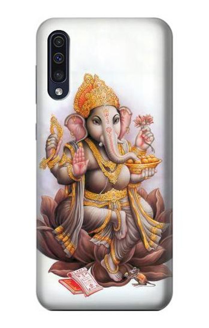 W2820 Hindu God Ganesha Ganapati Vinayaka Hard Case and Leather Flip Case For Samsung Galaxy A70