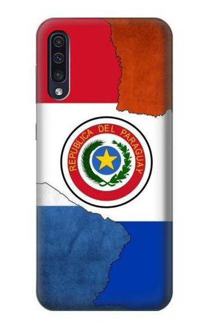 W3017 Paraguay Flag Hard Case and Leather Flip Case For Samsung Galaxy A70