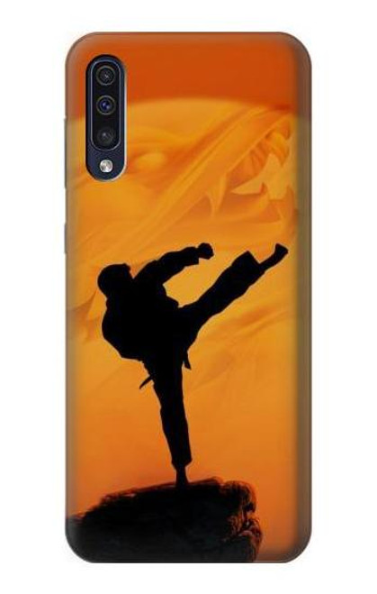 W3024 Kung Fu Karate Fighter Hard Case and Leather Flip Case For Samsung Galaxy A70