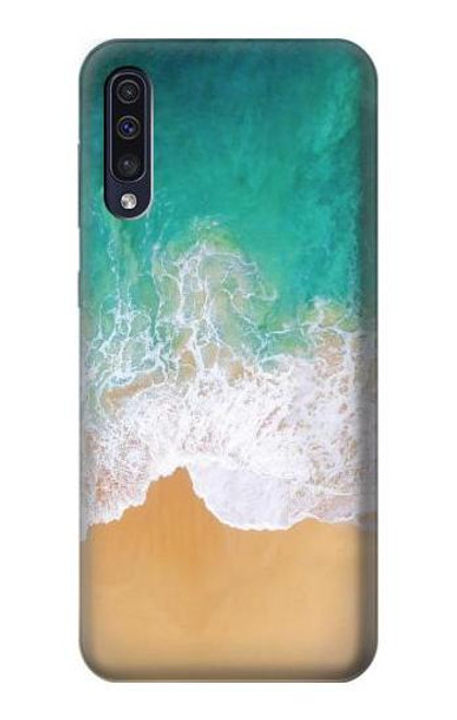 W3150 Sea Beach Hard Case and Leather Flip Case For Samsung Galaxy A70