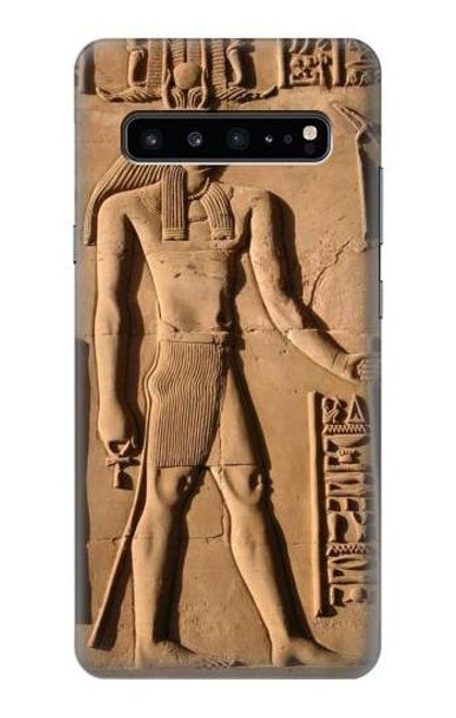 W0391 Egyptian Sobek Hard Case and Leather Flip Case For Samsung Galaxy S10 5G