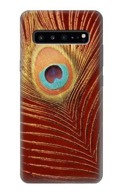 W0512 Peacock Hard Case and Leather Flip Case For Samsung Galaxy S10 5G