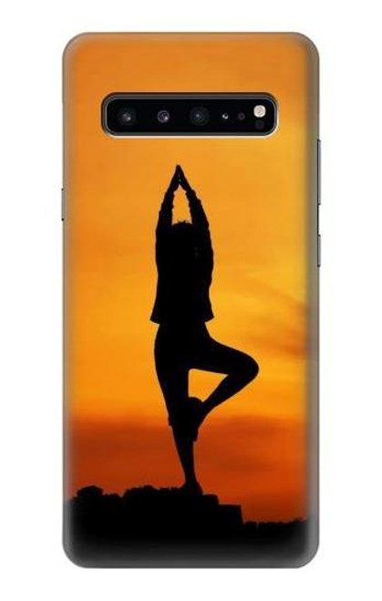 W0832 Yoga Hard Case and Leather Flip Case For Samsung Galaxy S10 5G