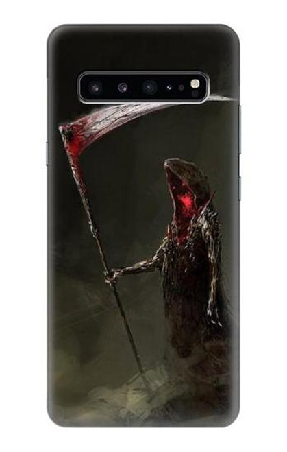 W1319 Grim Reaper Death Scythe Hard Case and Leather Flip Case For Samsung Galaxy S10 5G