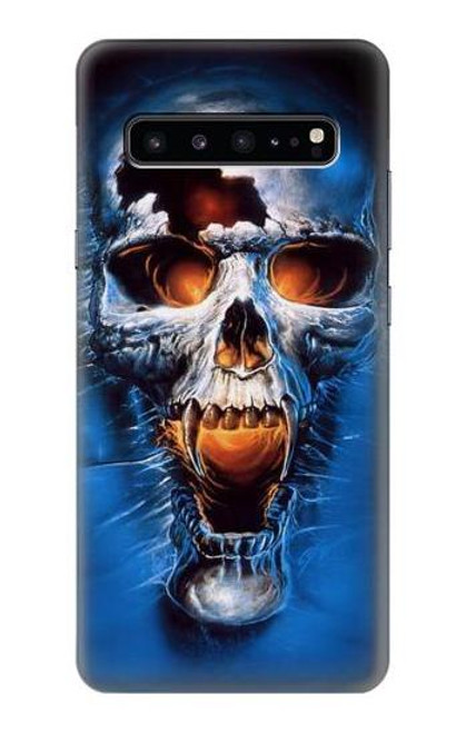 W1462 Vampire Skull Hard Case and Leather Flip Case For Samsung Galaxy S10 5G