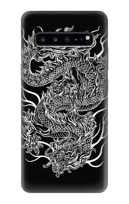 W1943 Dragon Tattoo Hard Case and Leather Flip Case For Samsung Galaxy S10 5G