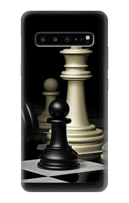 W2262 Chess King Hard Case and Leather Flip Case For Samsung Galaxy S10 5G