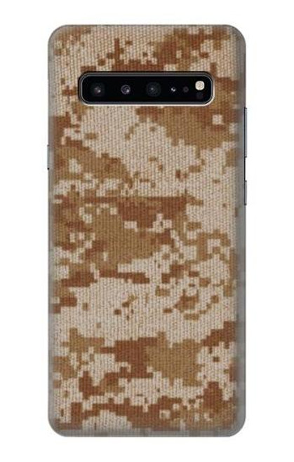 W2939 Desert Digital Camo Camouflage Hard Case and Leather Flip Case For Samsung Galaxy S10 5G