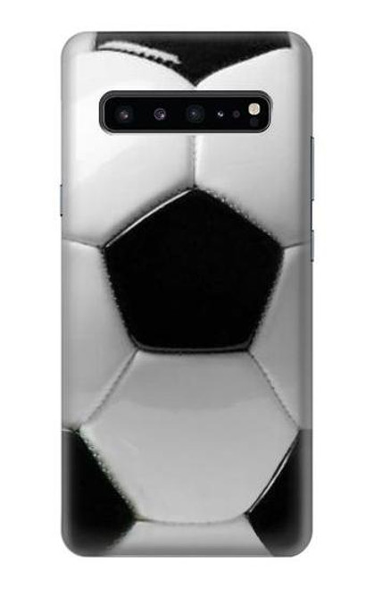 W2964 Football Soccer Ball Hard Case and Leather Flip Case For Samsung Galaxy S10 5G