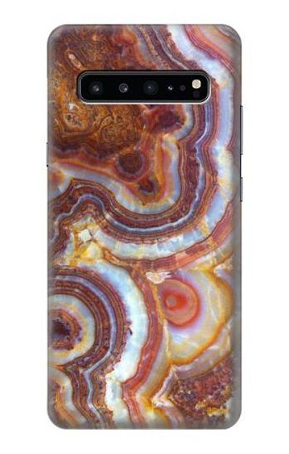 W3034 Colored Marble Texture Printed Hard Case and Leather Flip Case For Samsung Galaxy S10 5G