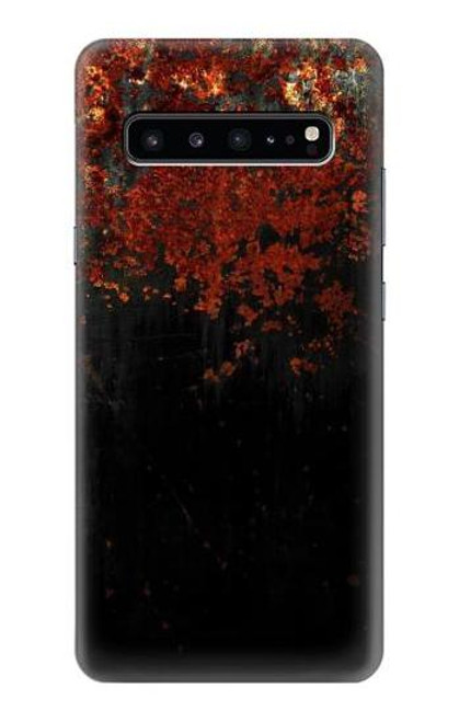 W3071 Rusted Metal Texture Graphic Hard Case and Leather Flip Case For Samsung Galaxy S10 5G