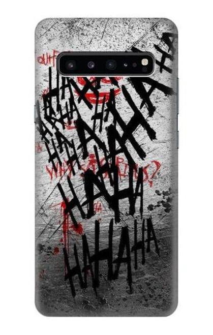 W3073 Joker Hahaha Blood Splash Hard Case and Leather Flip Case For Samsung Galaxy S10 5G