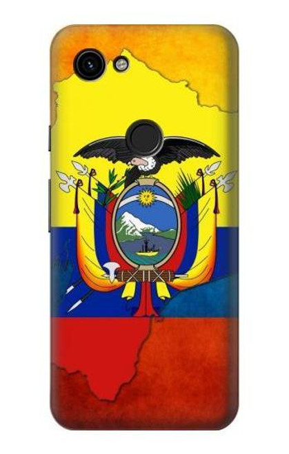 W3020 Ecuador Flag Hard Case and Leather Flip Case For Google Pixel 3a