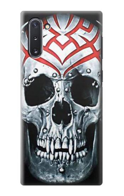 W0223 Vampire Skull Tattoo Hard Case and Leather Flip Case For Samsung Galaxy Note 10