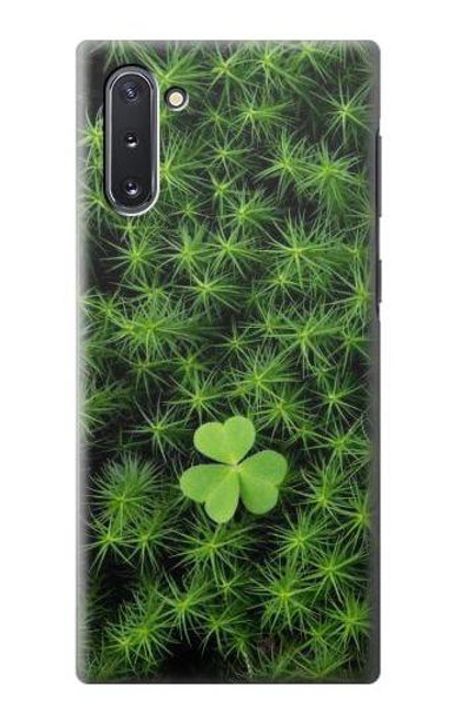 W0358 Clover Lucky Leaf Hard Case and Leather Flip Case For Samsung Galaxy Note 10