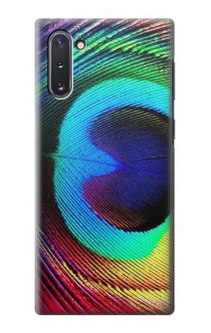 W0511 Peacock Hard Case and Leather Flip Case For Samsung Galaxy Note 10