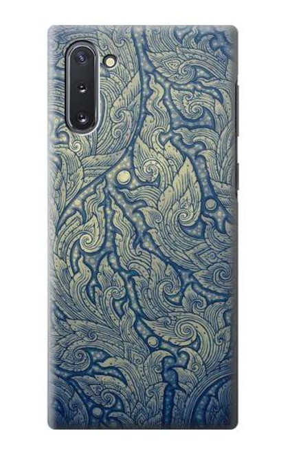 W0568 Thai Art Hard Case and Leather Flip Case For Samsung Galaxy Note 10