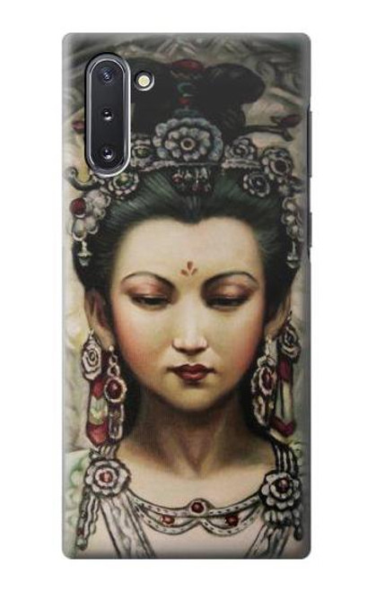 W0681 Guan Yin Hard Case and Leather Flip Case For Samsung Galaxy Note 10