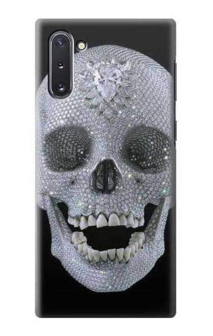 W1286 Diamond Skull Hard Case and Leather Flip Case For Samsung Galaxy Note 10