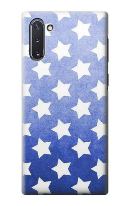 W2481 Star Pattern Hard Case and Leather Flip Case For Samsung Galaxy Note 10