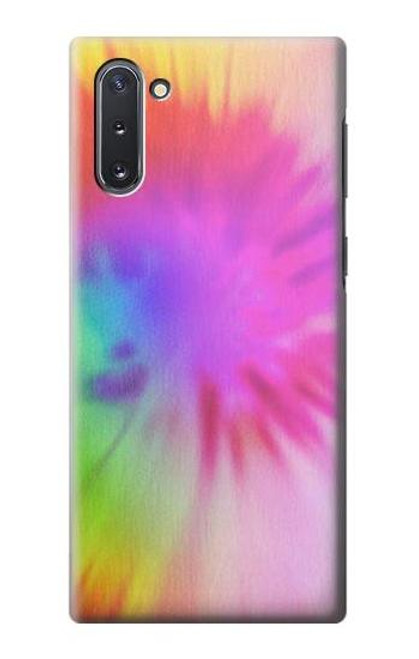 W2488 Tie Dye Color Hard Case and Leather Flip Case For Samsung Galaxy Note 10