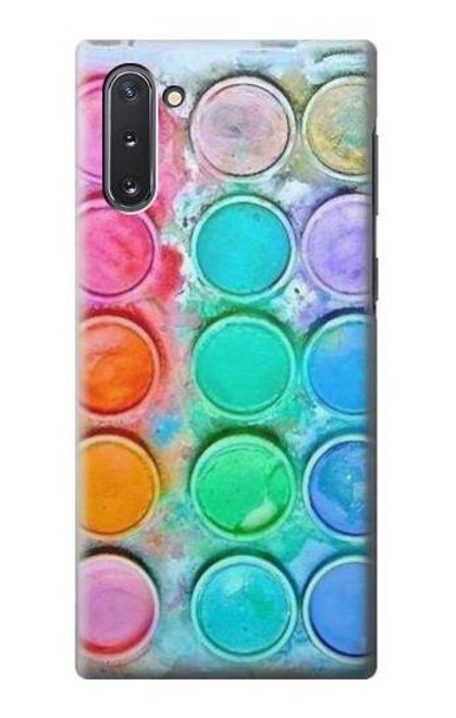 W3235 Watercolor Mixing Hard Case and Leather Flip Case For Samsung Galaxy Note 10