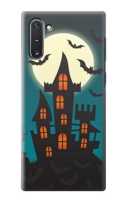 W3268 Halloween Festival Castle Hard Case and Leather Flip Case For Samsung Galaxy Note 10