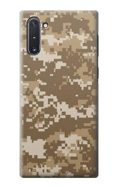 W3294 Army Desert Tan Coyote Camo Camouflage Hard Case and Leather Flip Case For Samsung Galaxy Note 10