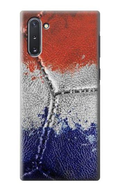 W3304 France Flag Vintage Football Graphic Hard Case and Leather Flip Case For Samsung Galaxy Note 10