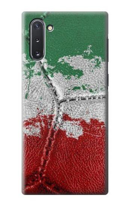 W3318 Italy Flag Vintage Football Graphic Hard Case and Leather Flip Case For Samsung Galaxy Note 10