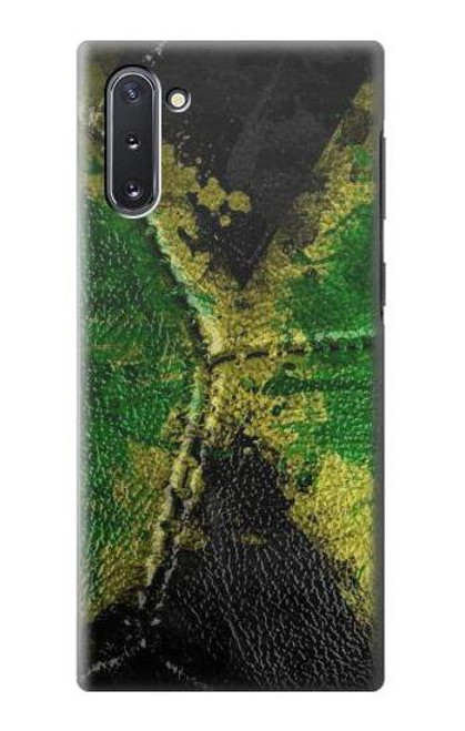 W3319 Jamaica Flag Vintage Football Graphic Hard Case and Leather Flip Case For Samsung Galaxy Note 10