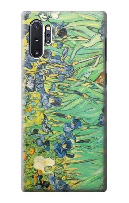 W0210 Van Gogh Irises Hard Case and Leather Flip Case For Samsung Galaxy Note 10 Plus