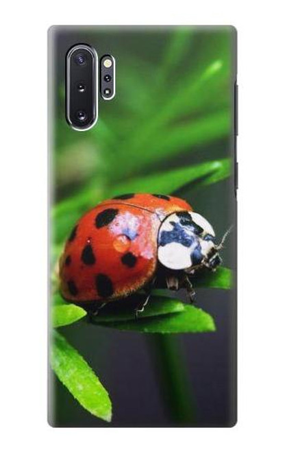 W0263 Ladybug Hard Case and Leather Flip Case For Samsung Galaxy Note 10 Plus