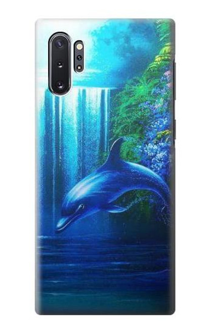 W0385 Dolphin Hard Case and Leather Flip Case For Samsung Galaxy Note 10 Plus