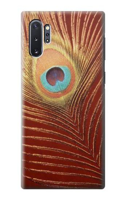 W0512 Peacock Hard Case and Leather Flip Case For Samsung Galaxy Note 10 Plus