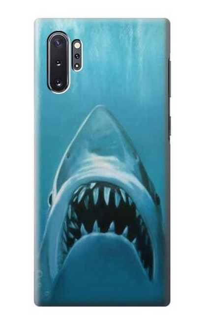 W0830 White Shark Hard Case and Leather Flip Case For Samsung Galaxy Note 10 Plus