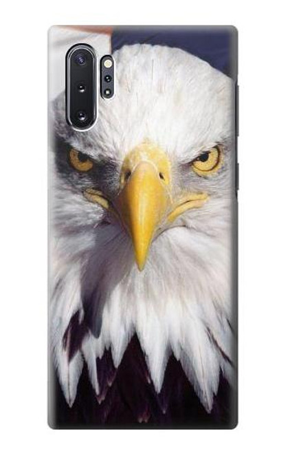 W0854 Eagle American Hard Case and Leather Flip Case For Samsung Galaxy Note 10 Plus